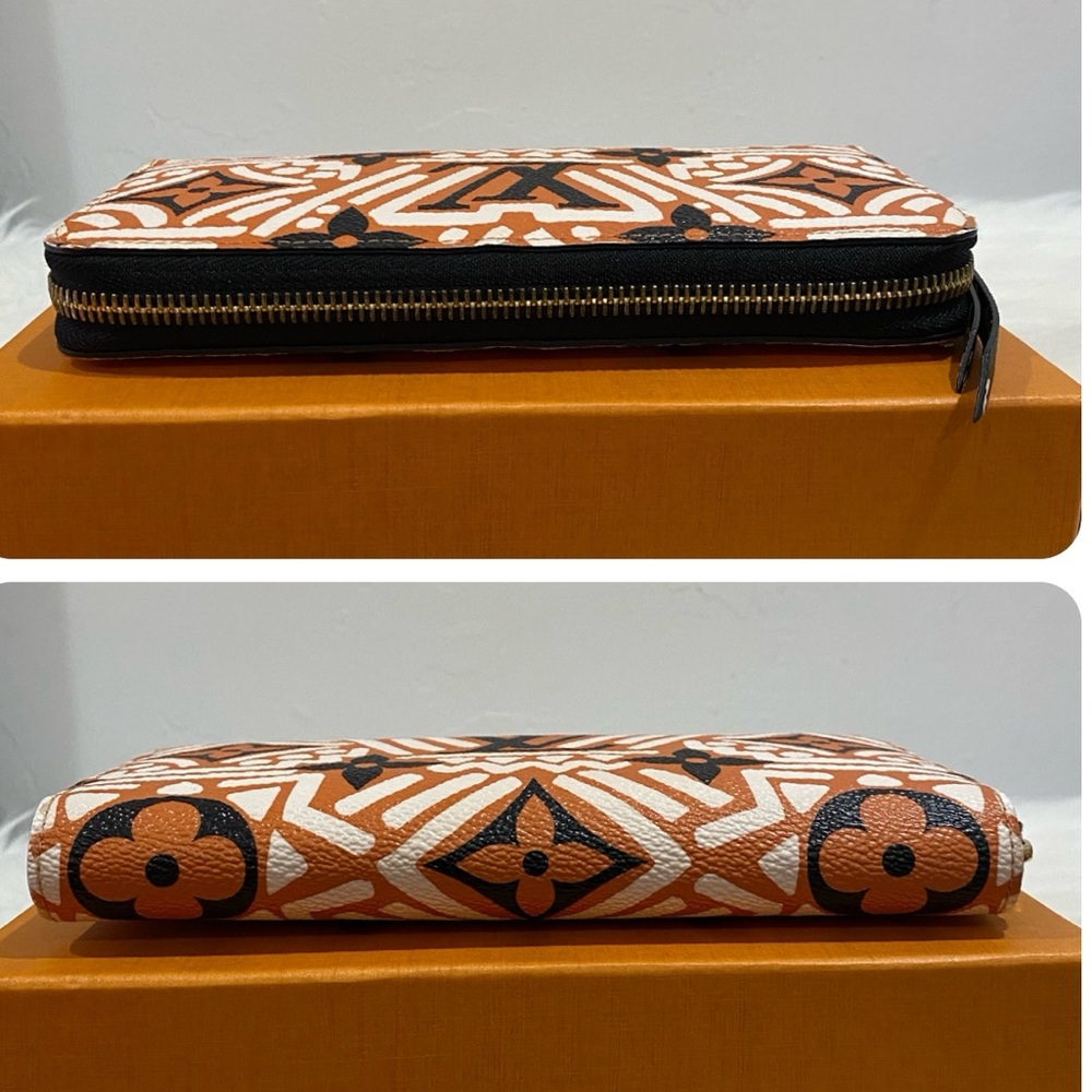 SOLD‼️Louis Vuitton Giant Monogram Crafty Zippy Wallet - Picture 16 of 17